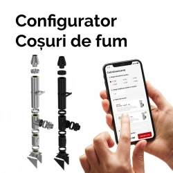 Calculator pret Cos de Fum Inox Izolat